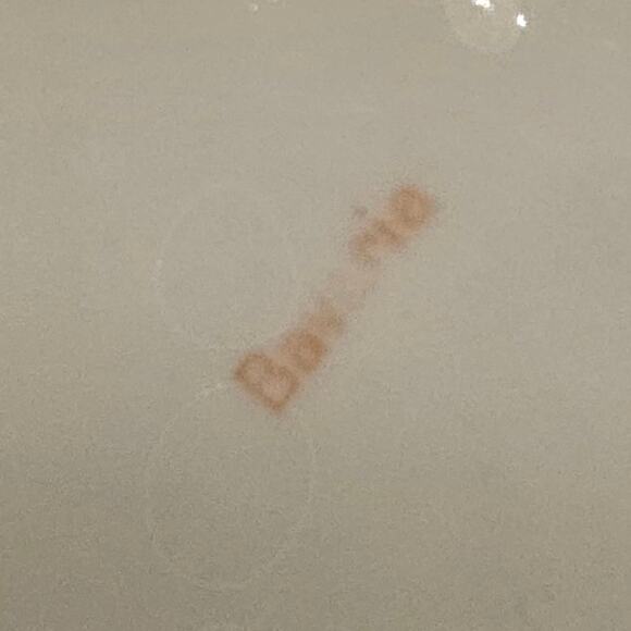 Vintage Bavarian Lusterware Floral Serving Bowl Iridescent Decorative Dish - Picture 7 of 7